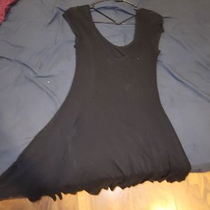 Black acemi dress